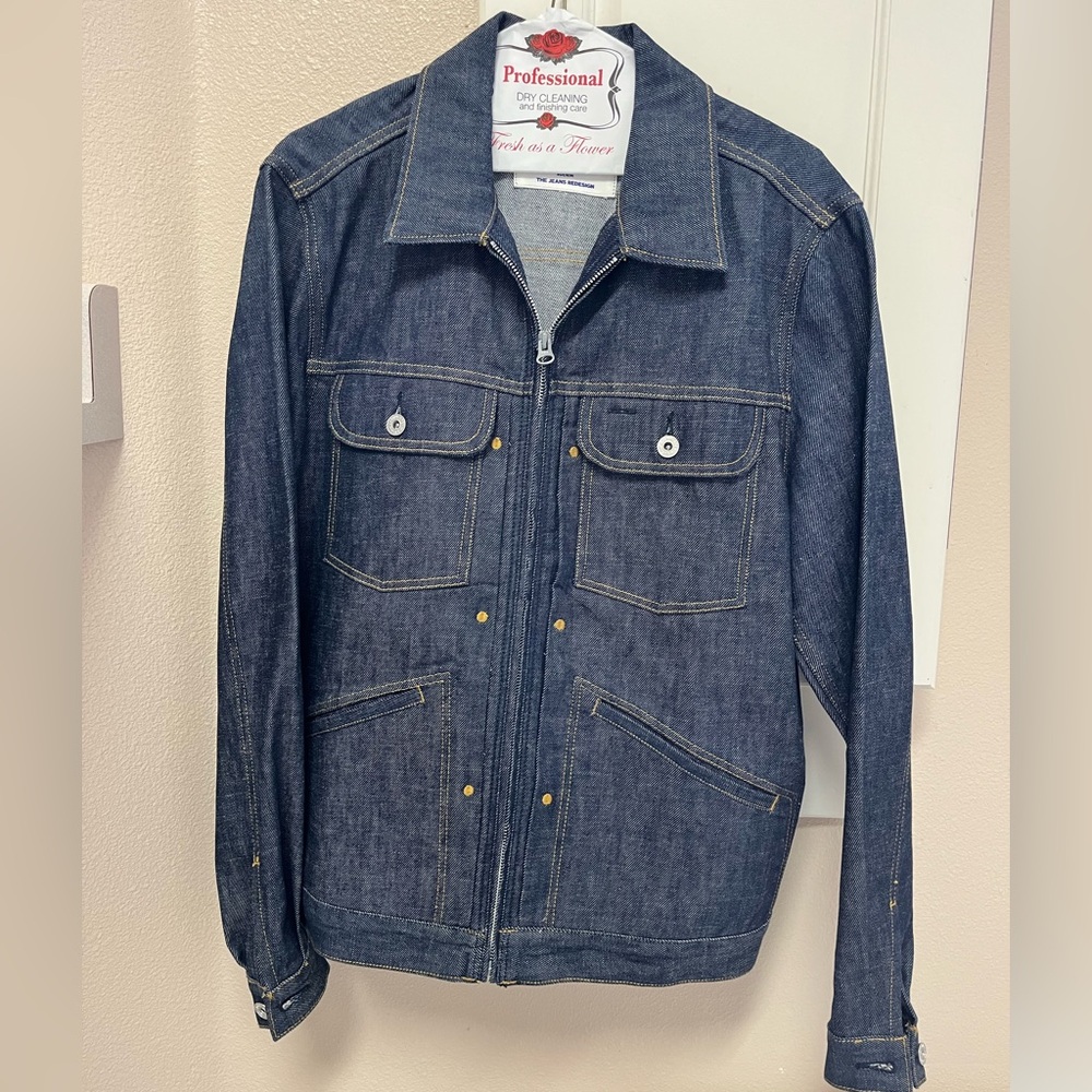 Mens H&M Workwear Denim Jacket from the “Jeans Redesign Collection”